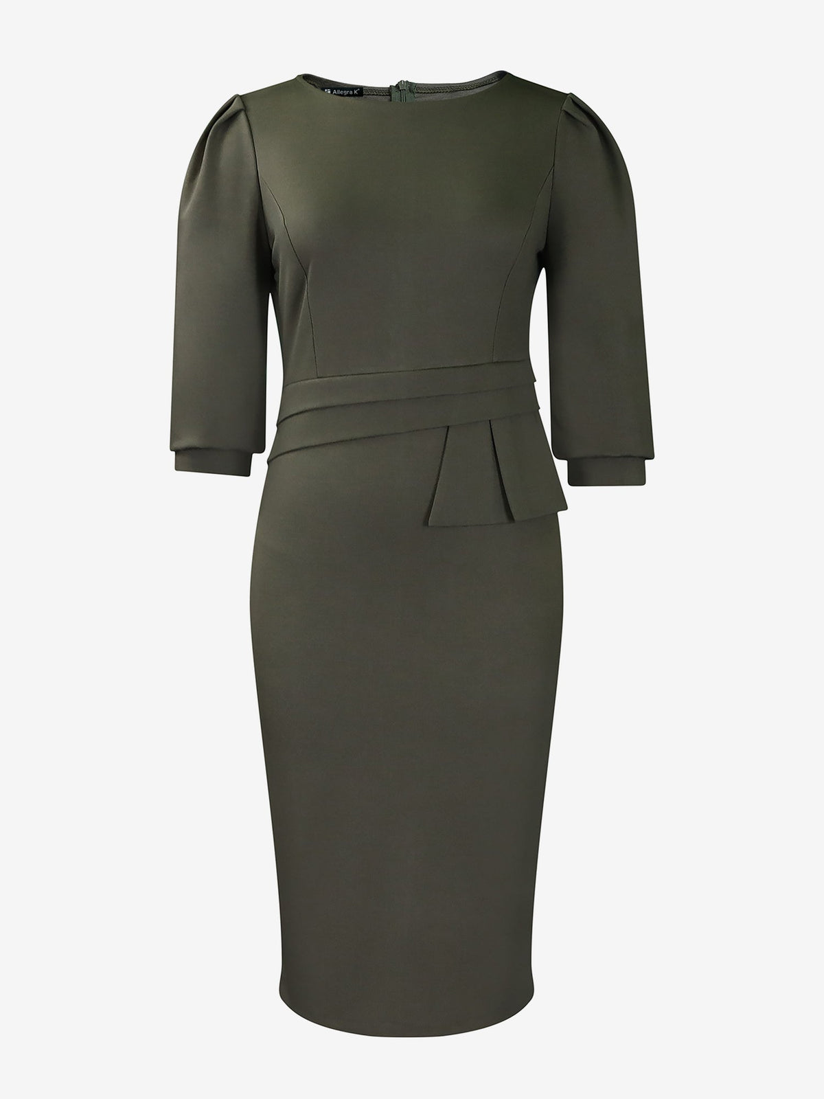 Summer Spandex Solid Dress