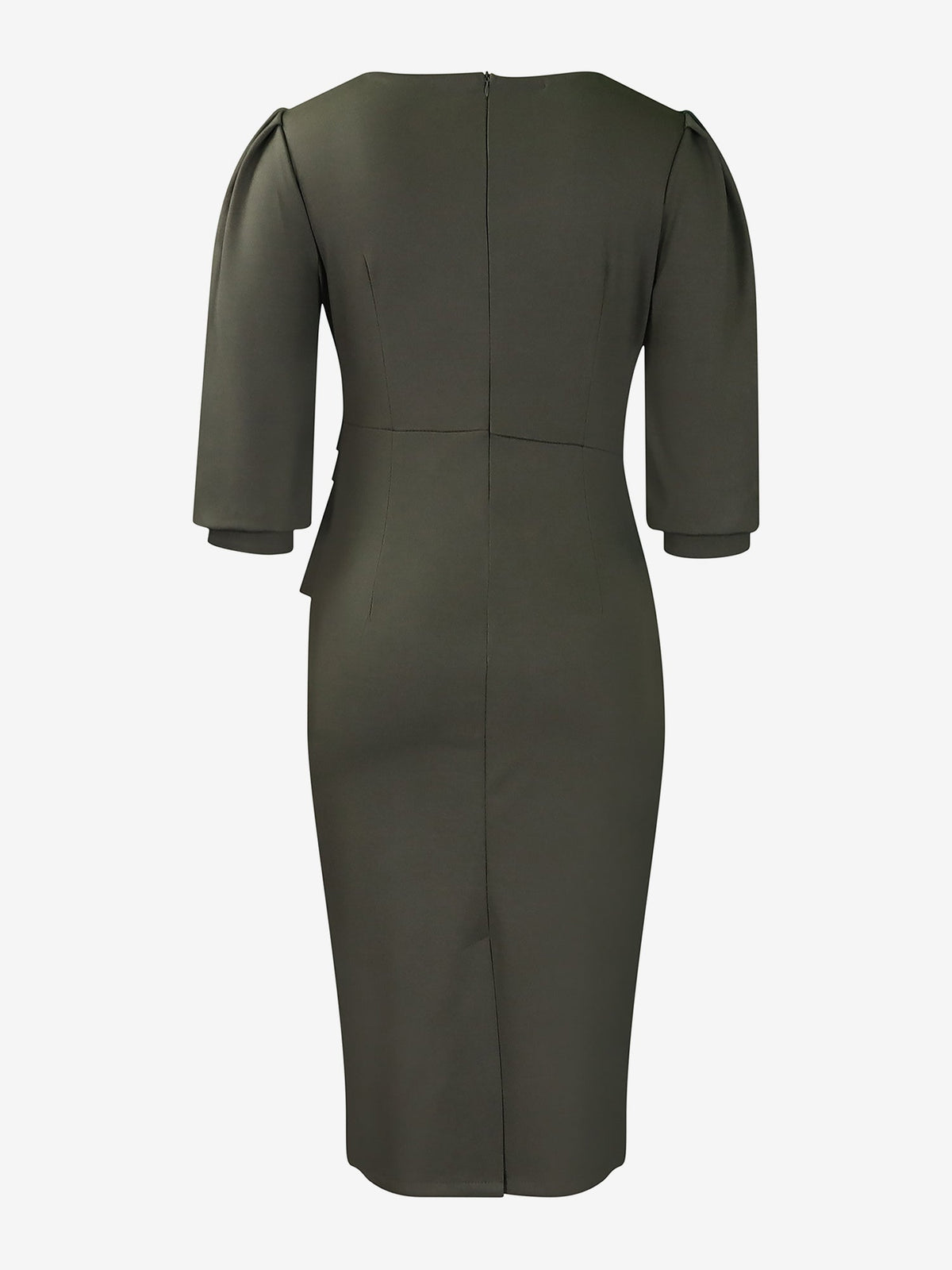 Summer Spandex Solid Dress