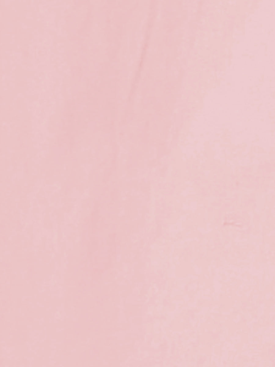 Point-Collar Ruched Dress