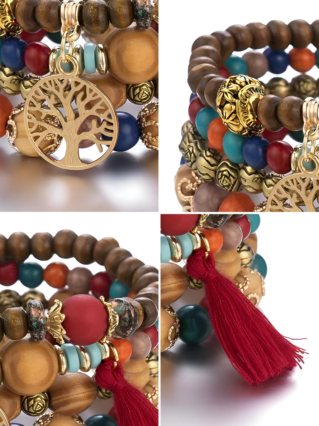 Zen Wood Grain Bracelet