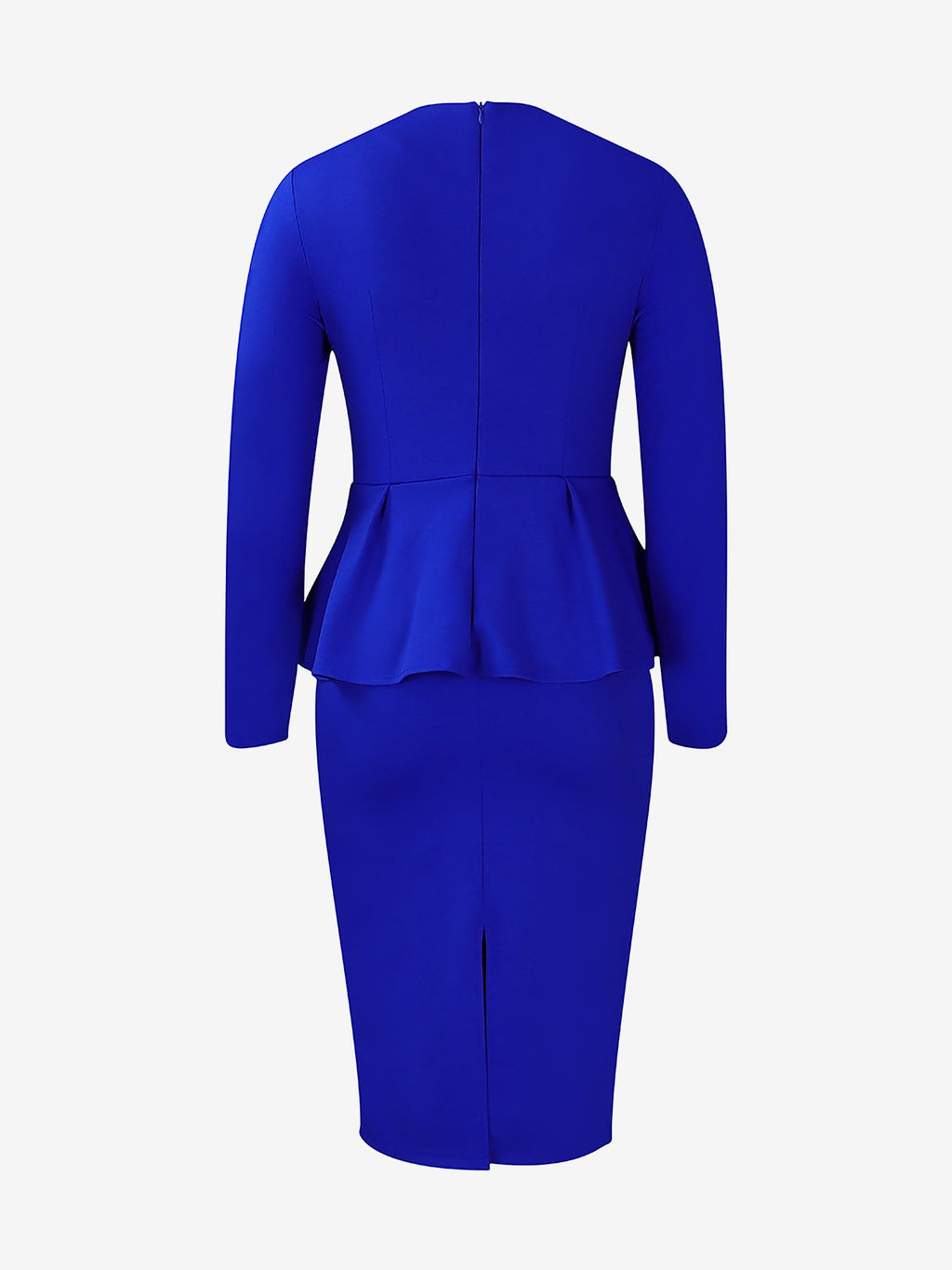 Solid Slim-Trim Fall/Spring Dress