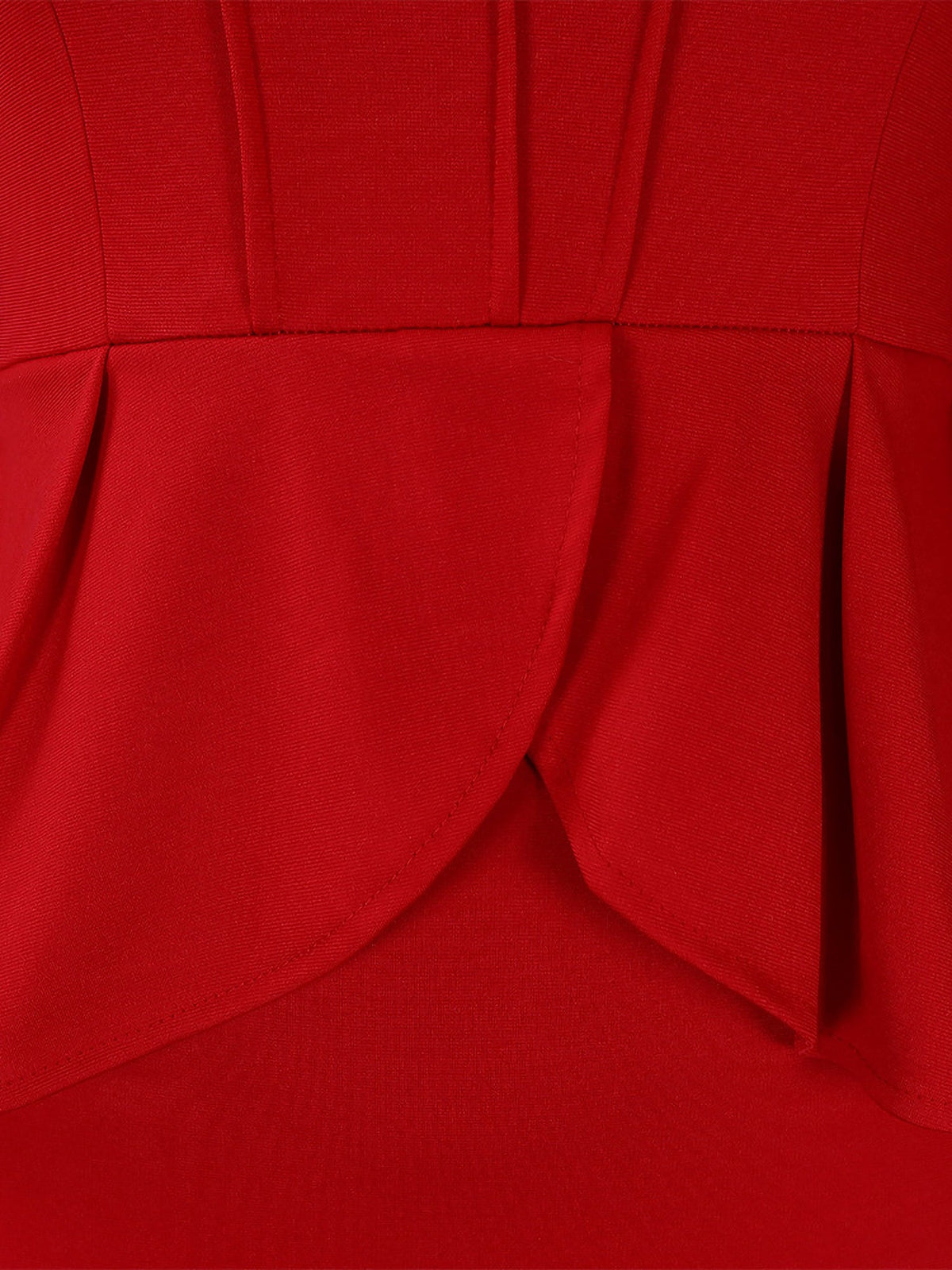 Solid Slim-Trim Fall/Spring Dress