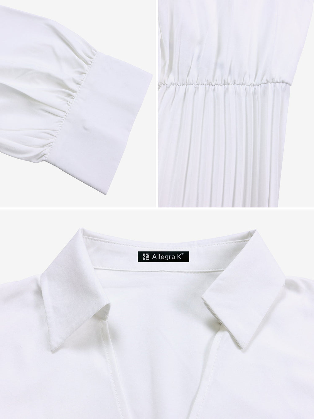 Polyester-Spandex Office Dress