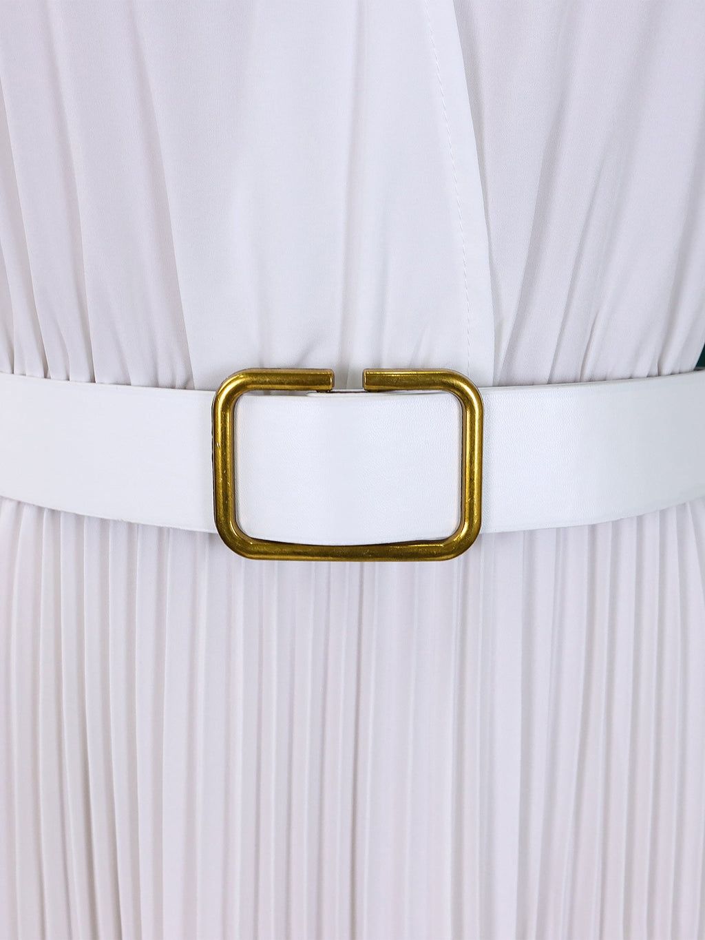 Polyester-Spandex Office Dress