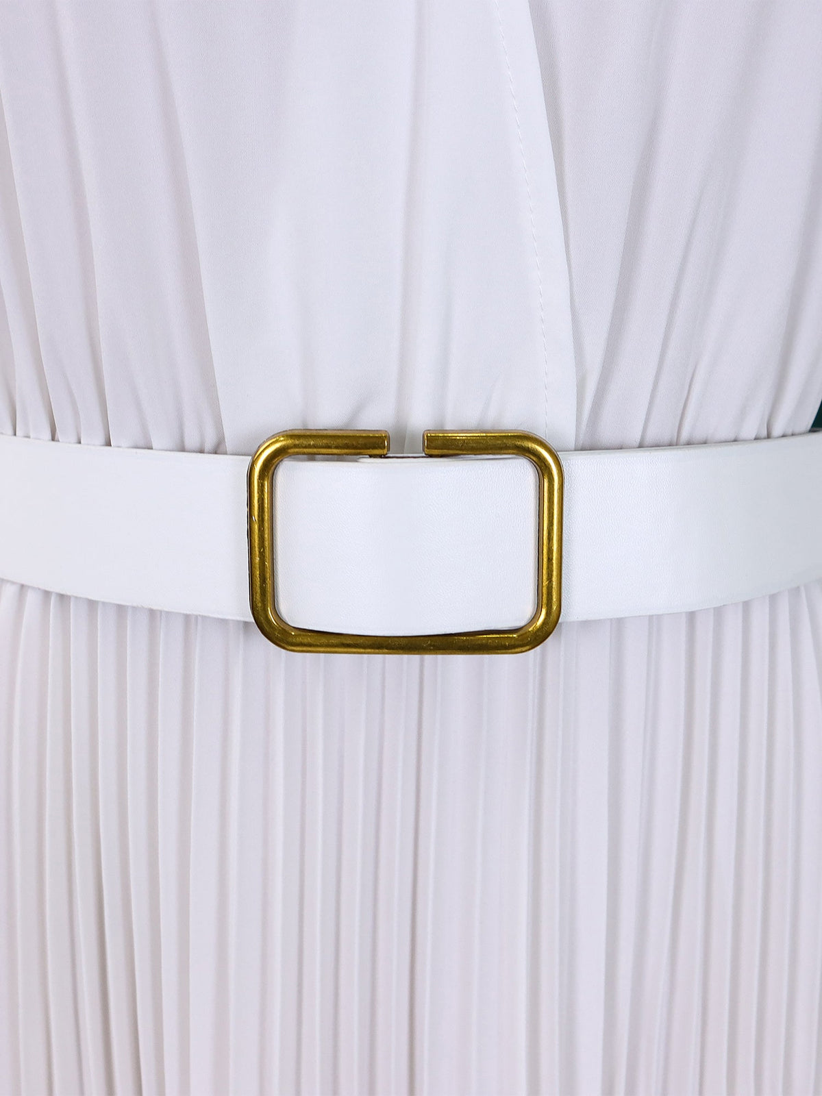Polyester-Spandex Office Dress