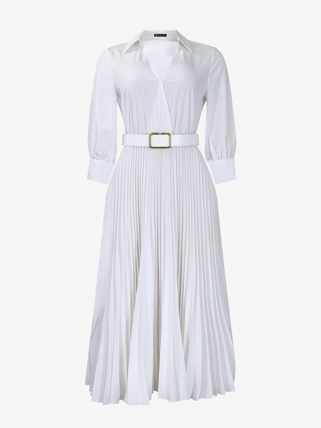 Polyester-Spandex Office Dress