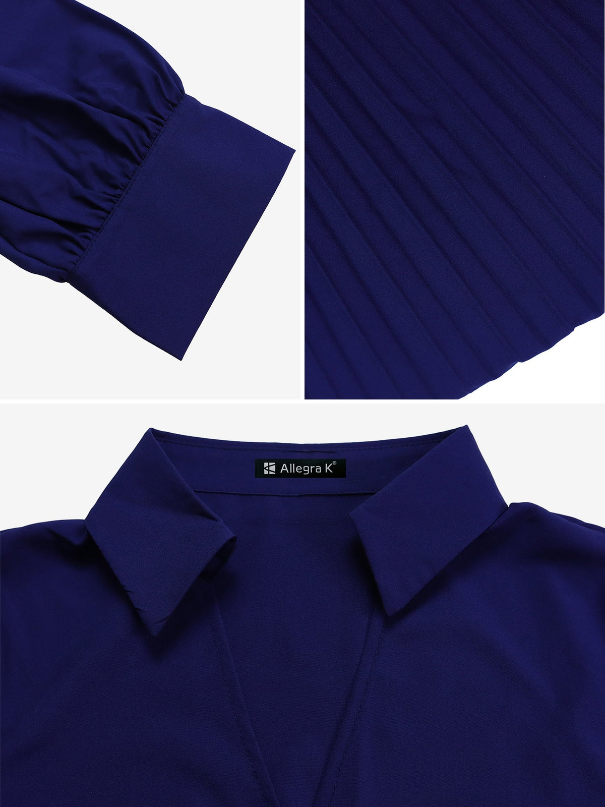Polyester-Spandex Office Dress