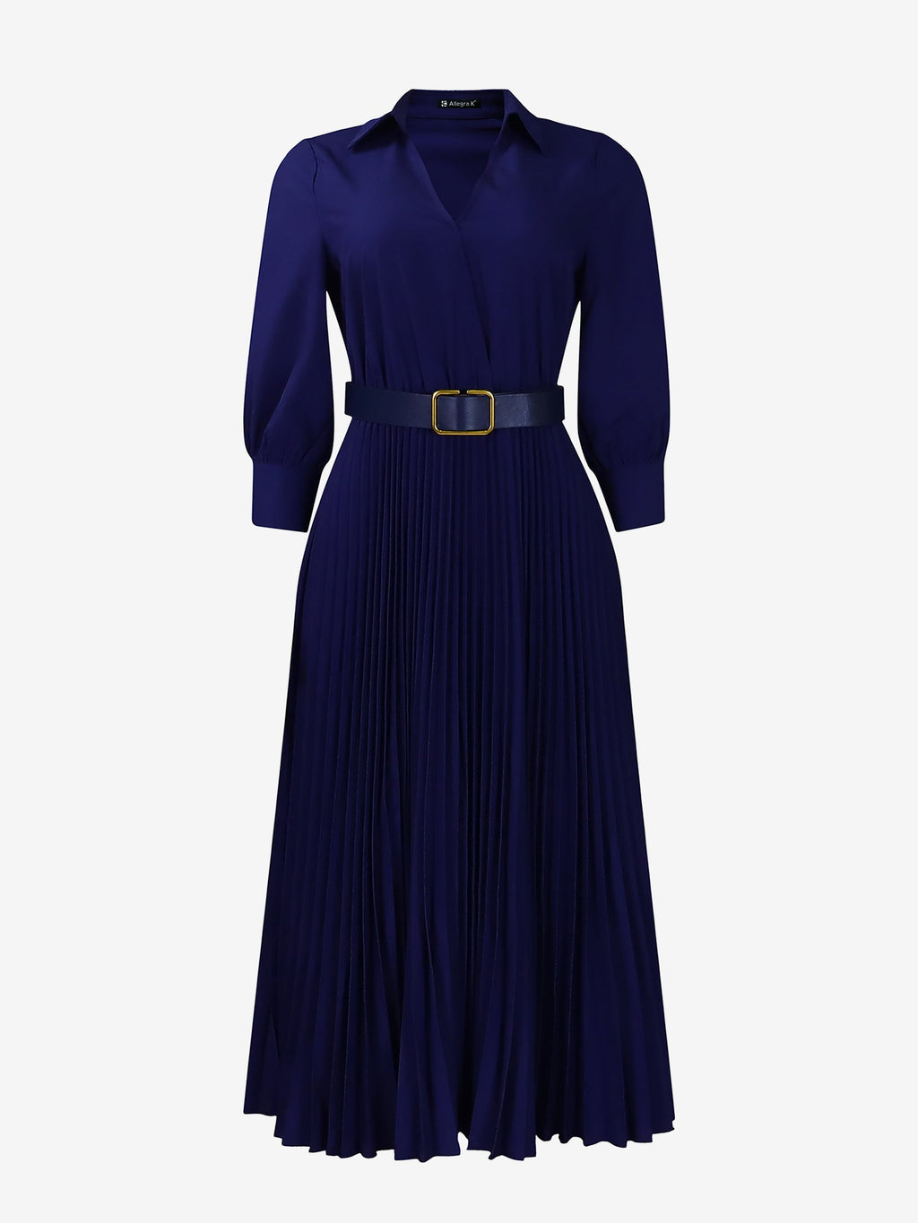 Polyester-Spandex Office Dress