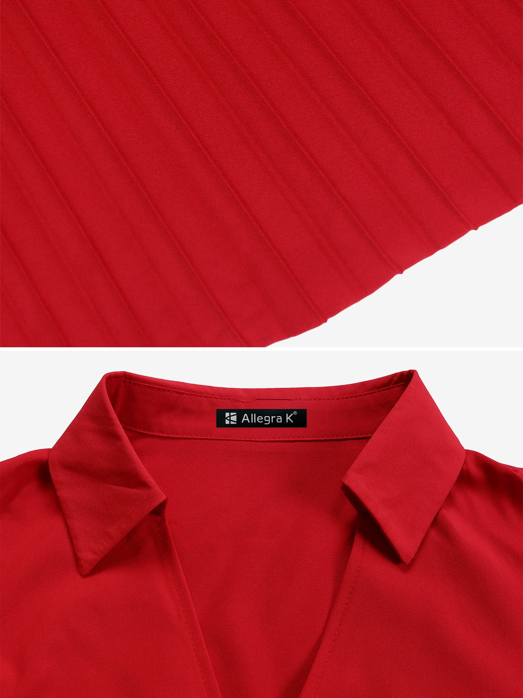 Polyester-Spandex Office Dress