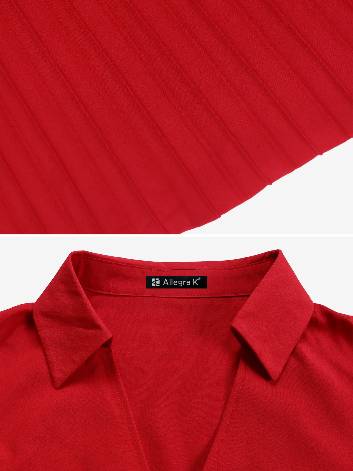 Polyester-Spandex Office Dress