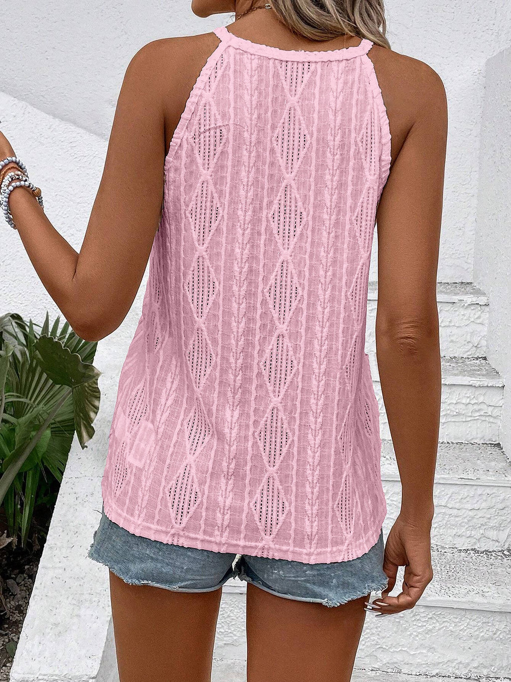 Summer Solid Relaxed Tank