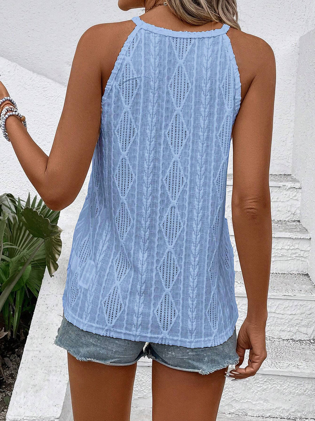 Summer Solid Relaxed Tank