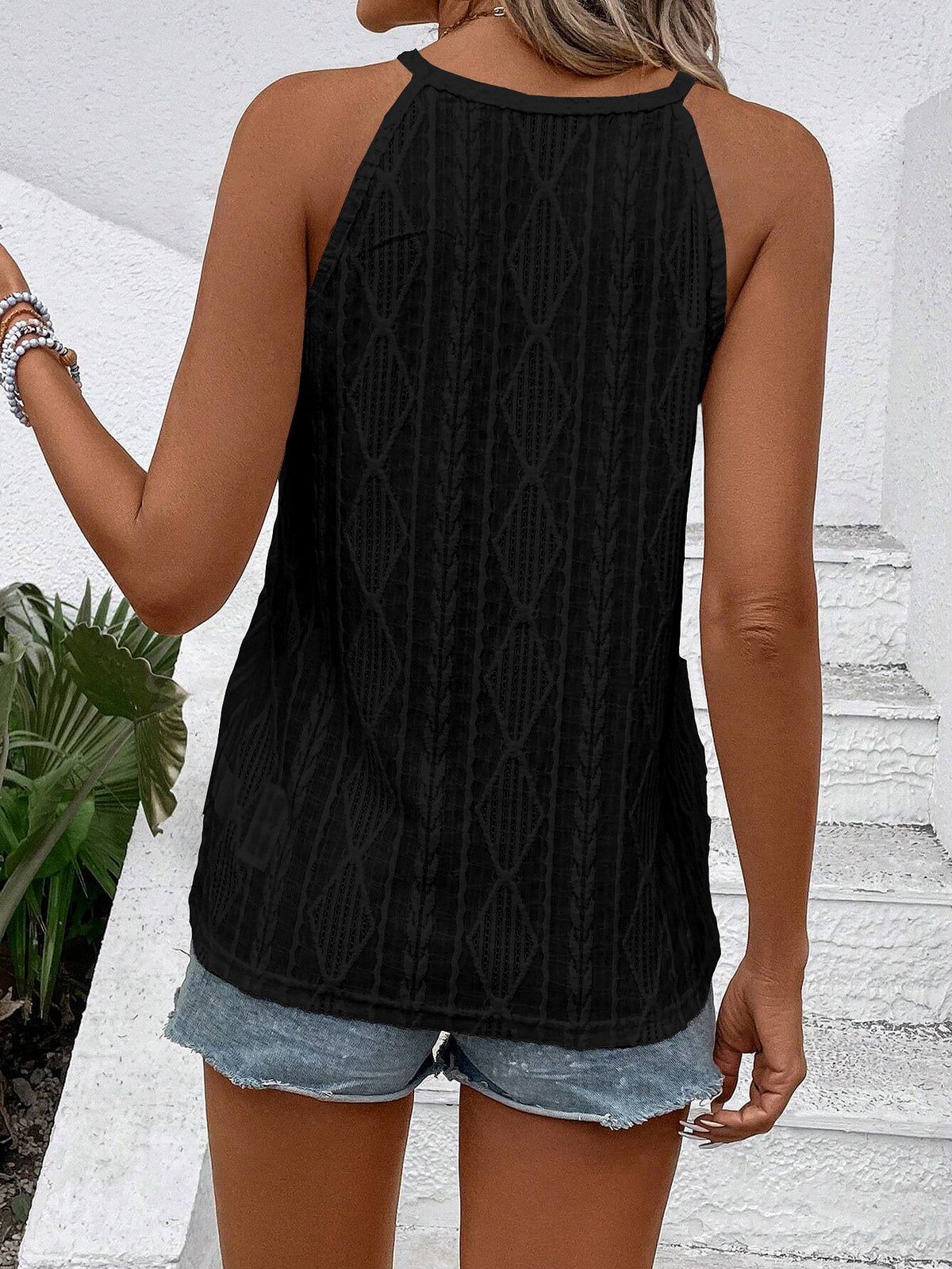 Summer Solid Relaxed Tank