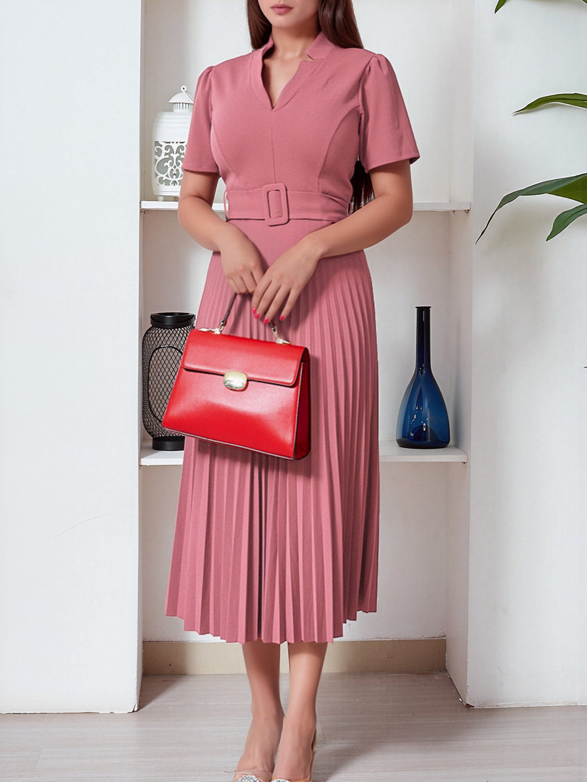 Work-to-Office Sleeveless Sheath