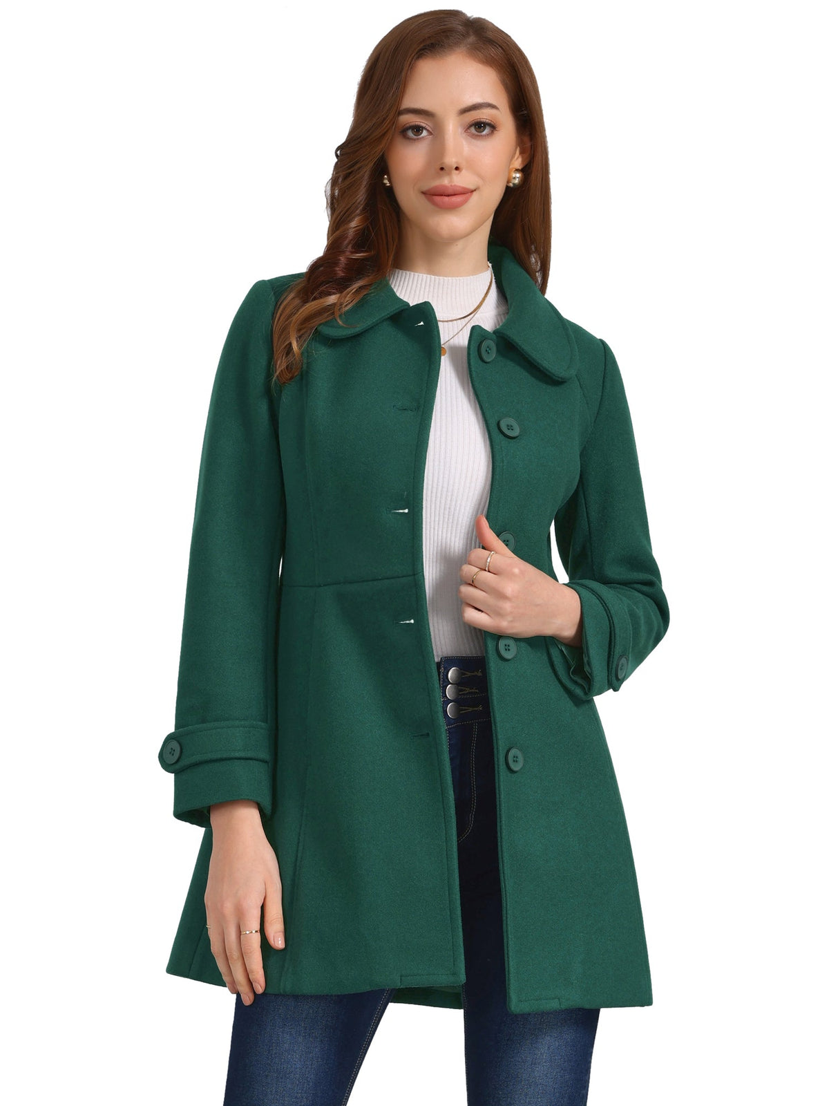 Peter Pan Collar Princess Line Coat