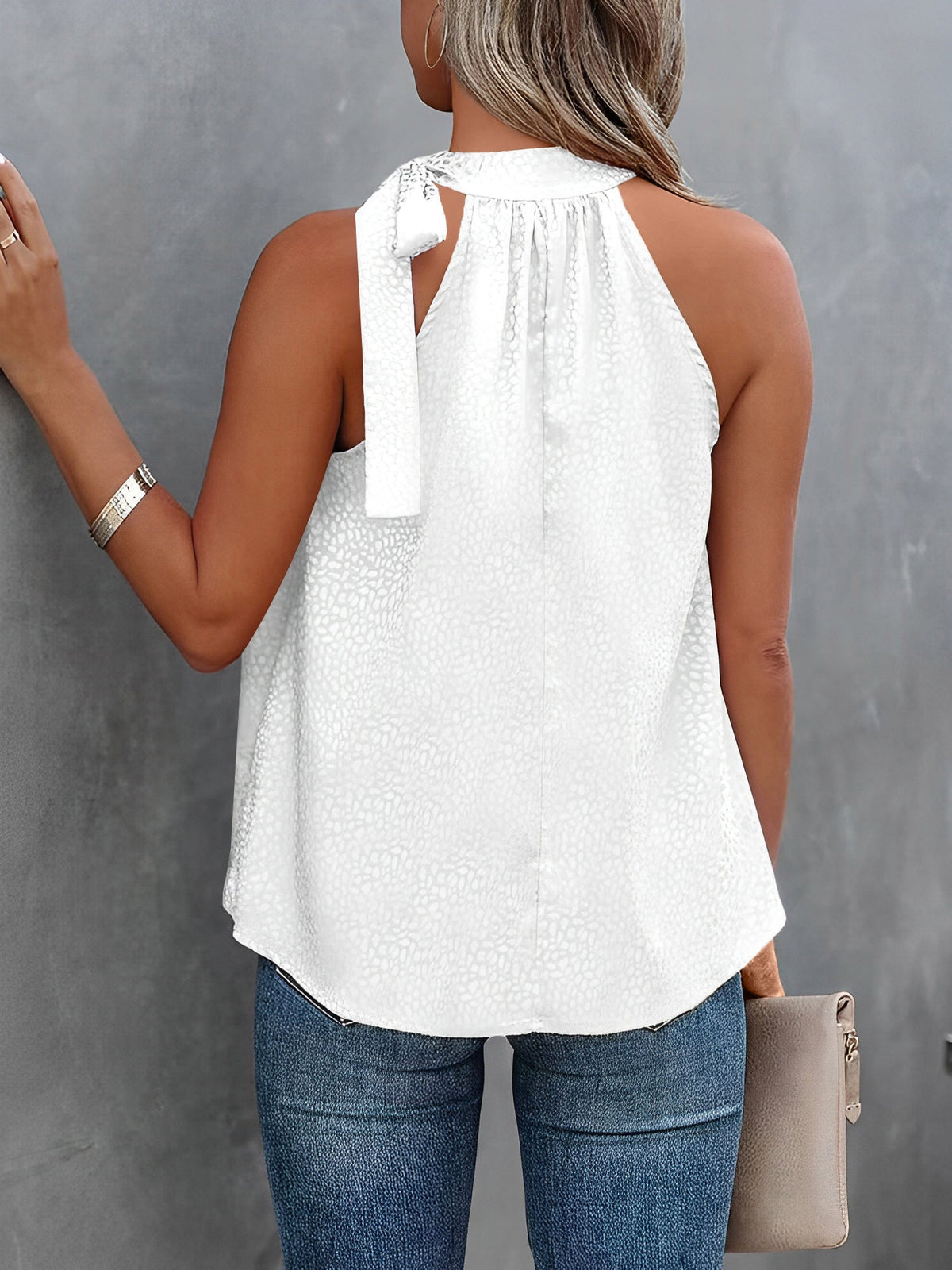 Leopard Sleeveless Casual Top