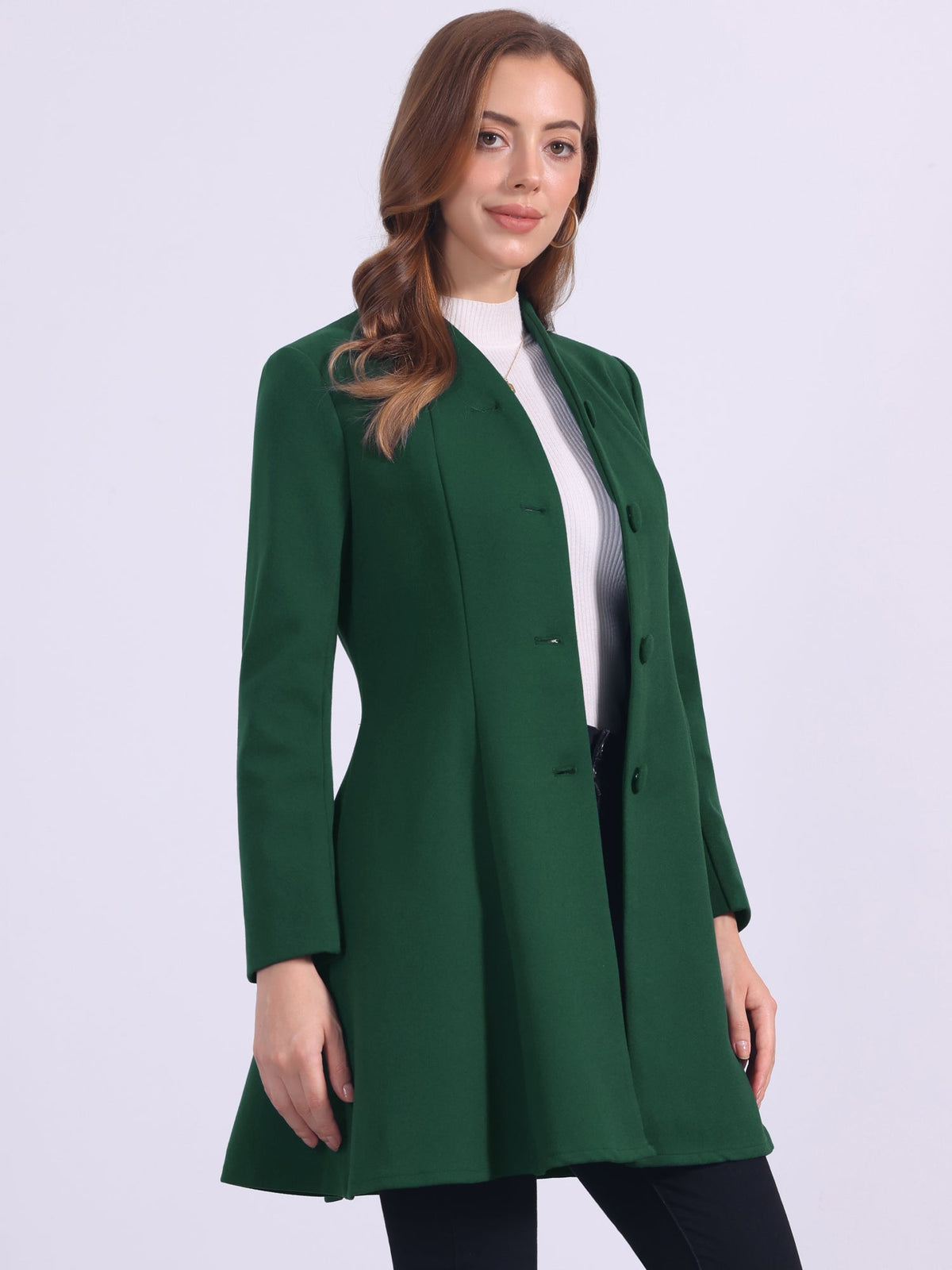 Tencel Soft Silhouette Overcoat