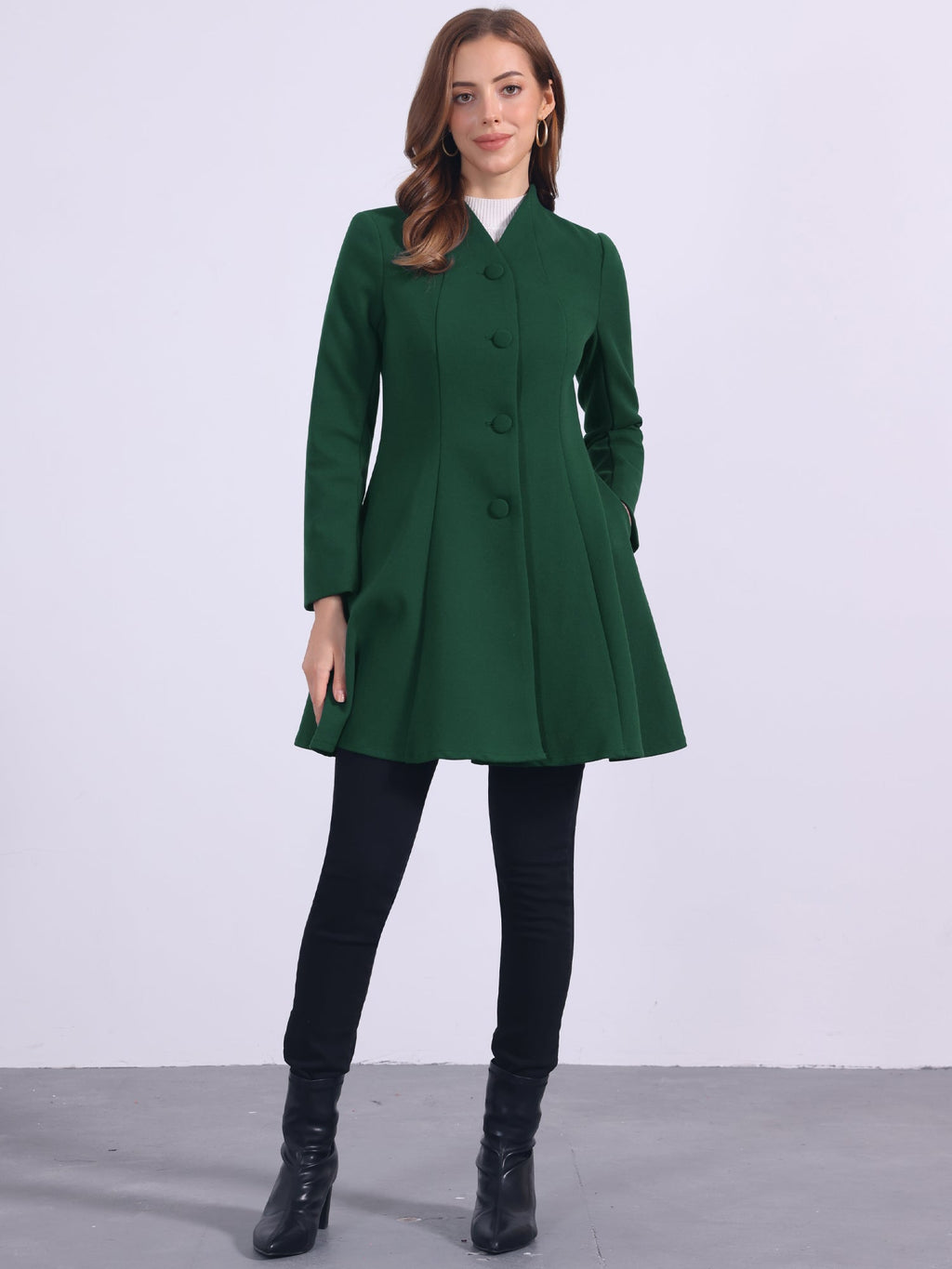 Tencel Soft Silhouette Overcoat