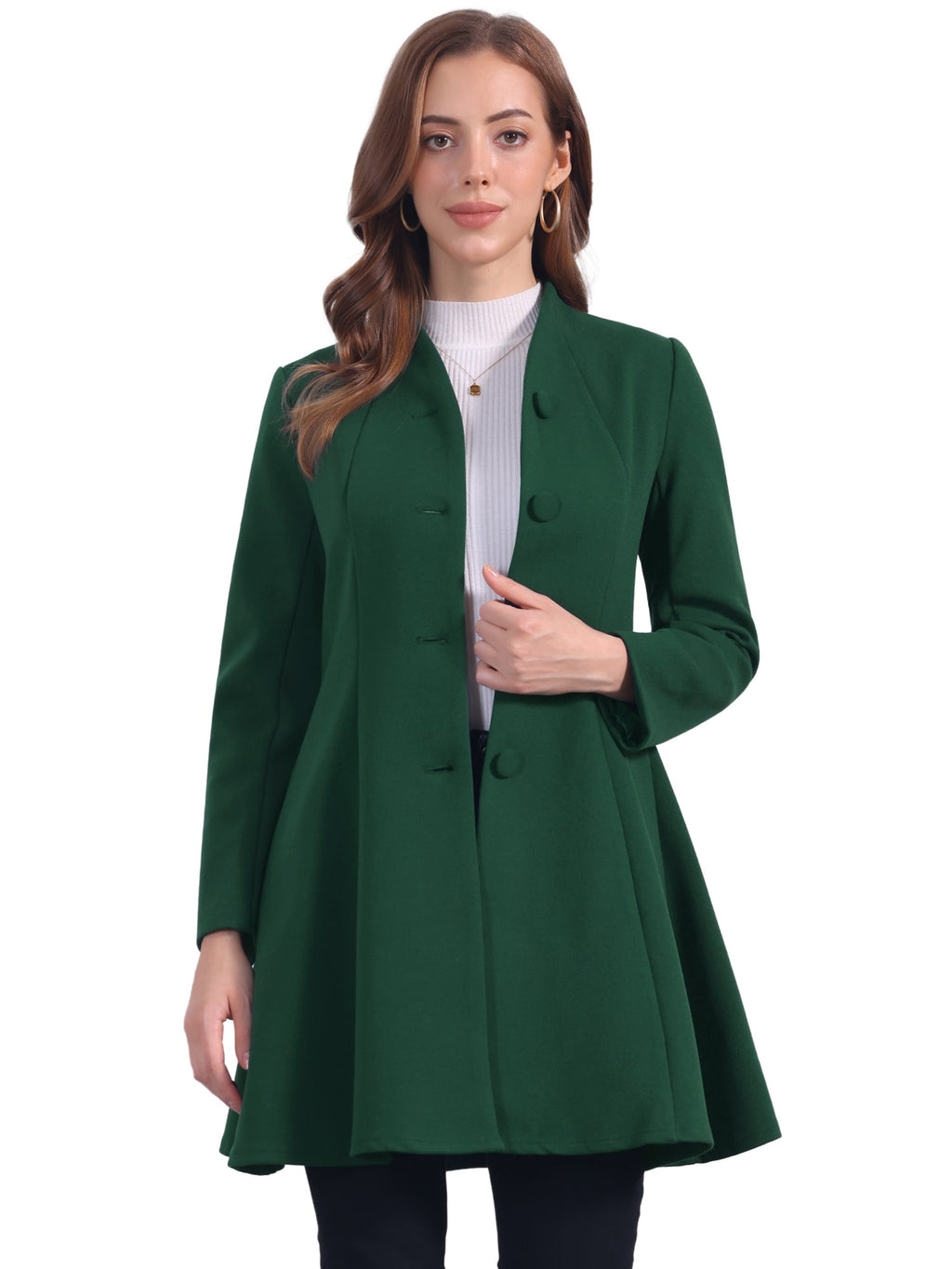 Tencel Soft Silhouette Overcoat