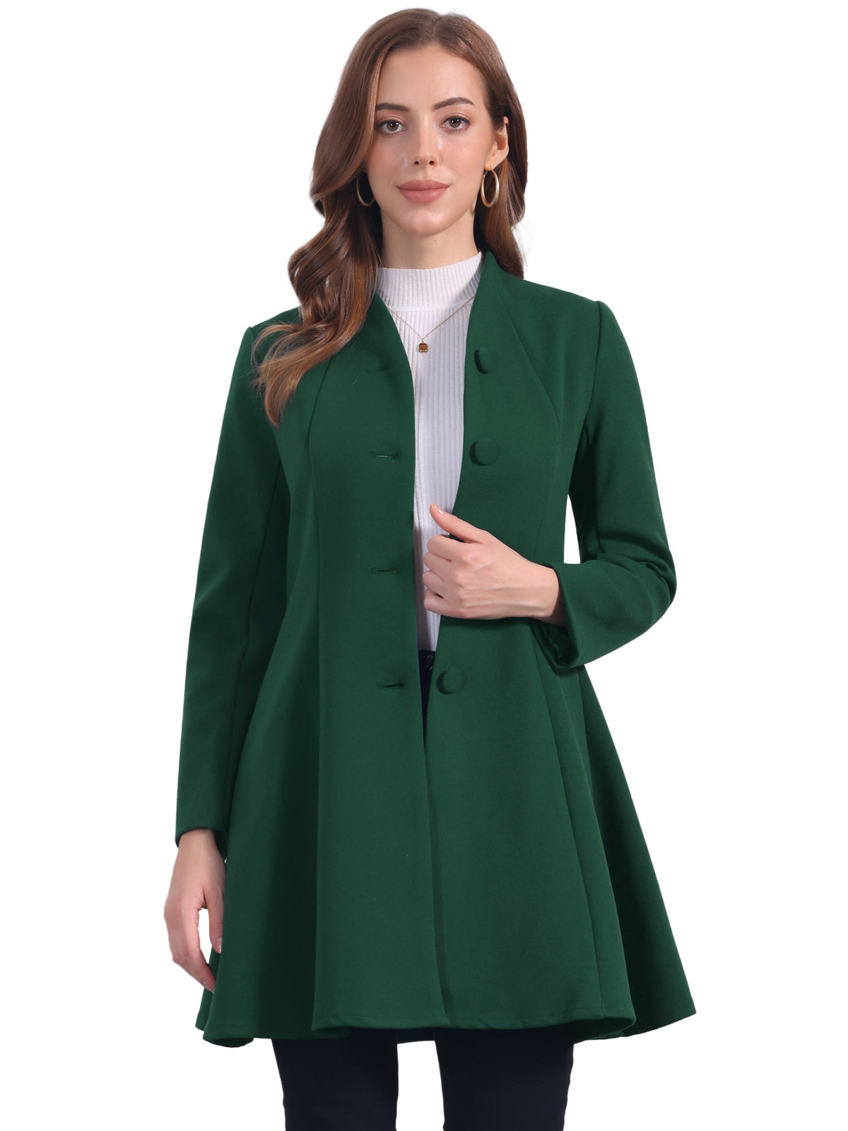 Tencel Soft Silhouette Overcoat