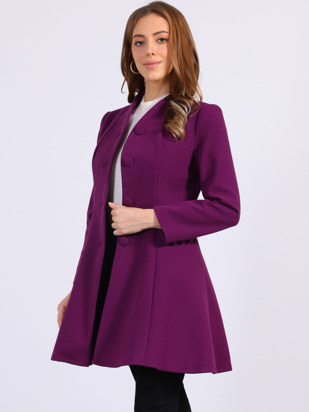 Tencel Soft Silhouette Overcoat