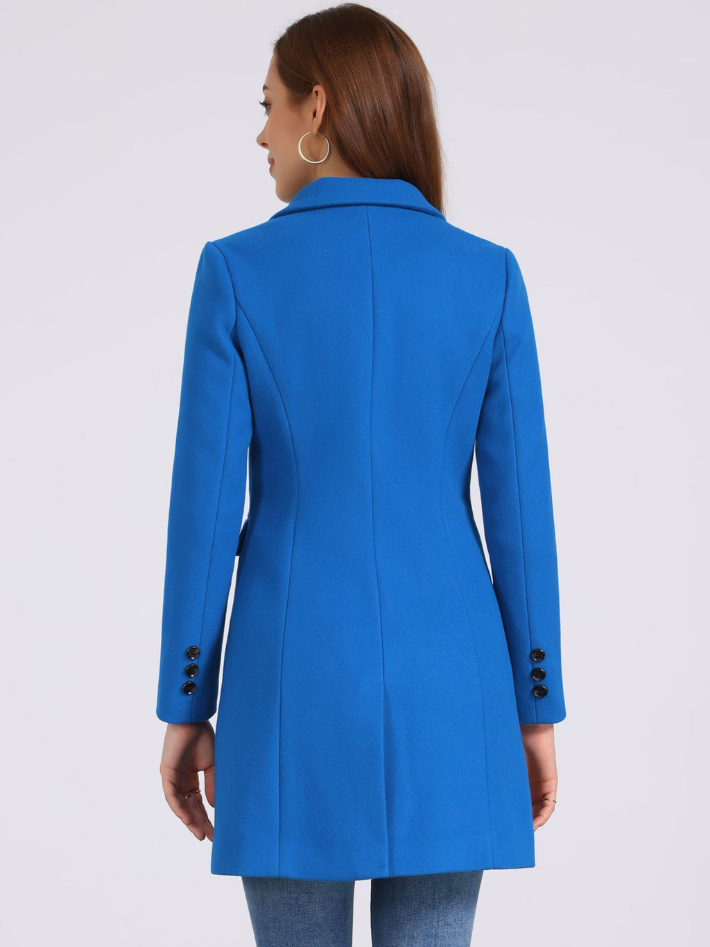 Double-Breasted Lined Overcoat