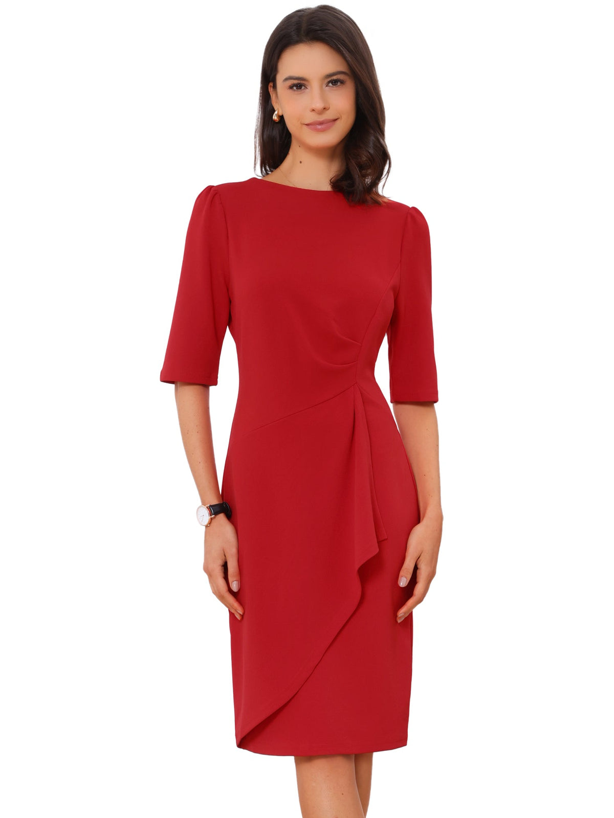 Stretch Office Sheath Dress