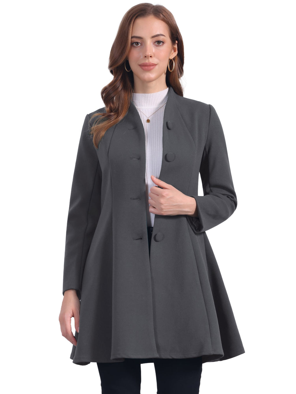 Tencel Soft Silhouette Overcoat