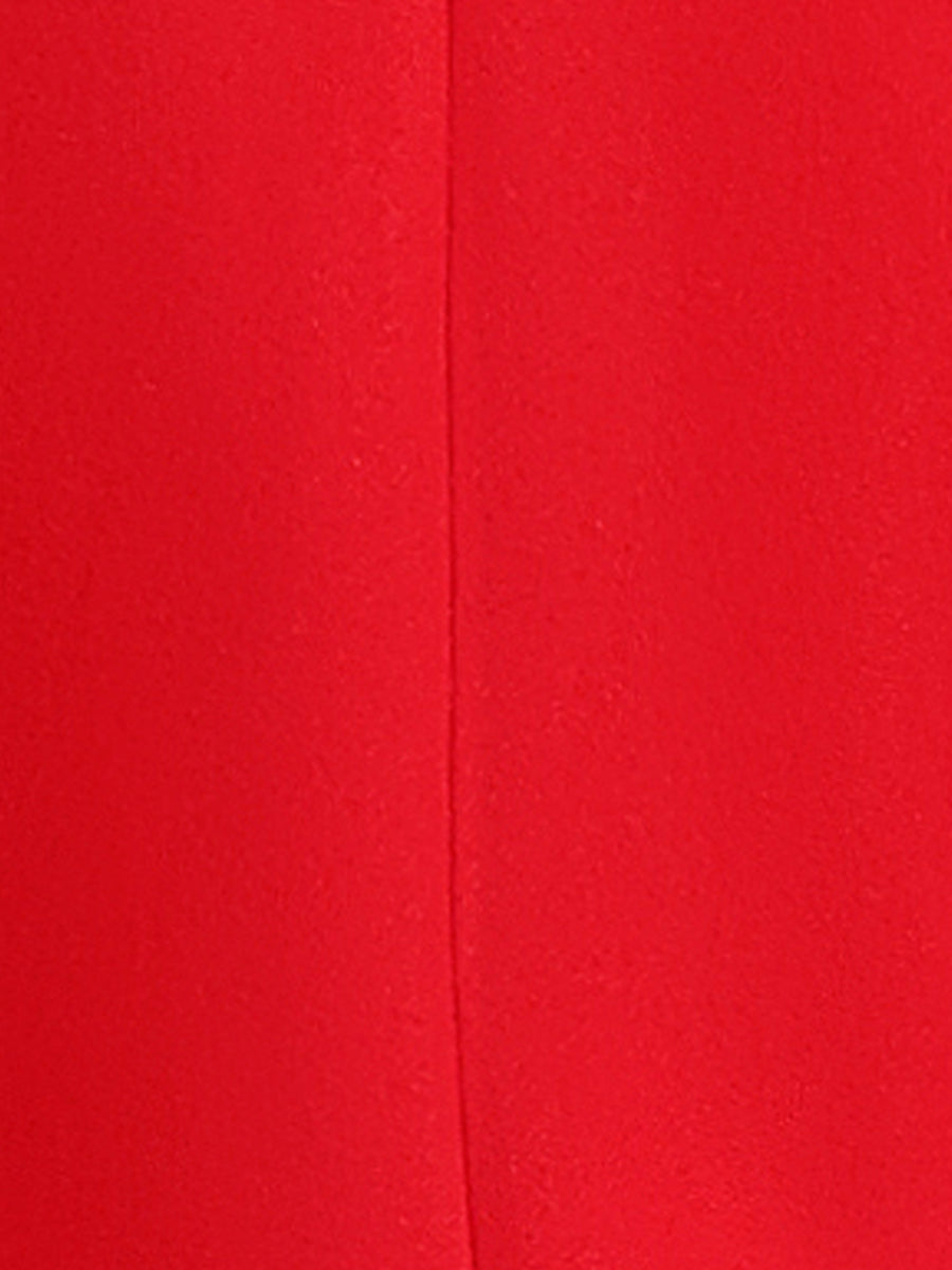 Curved Waist Vent Overcoat