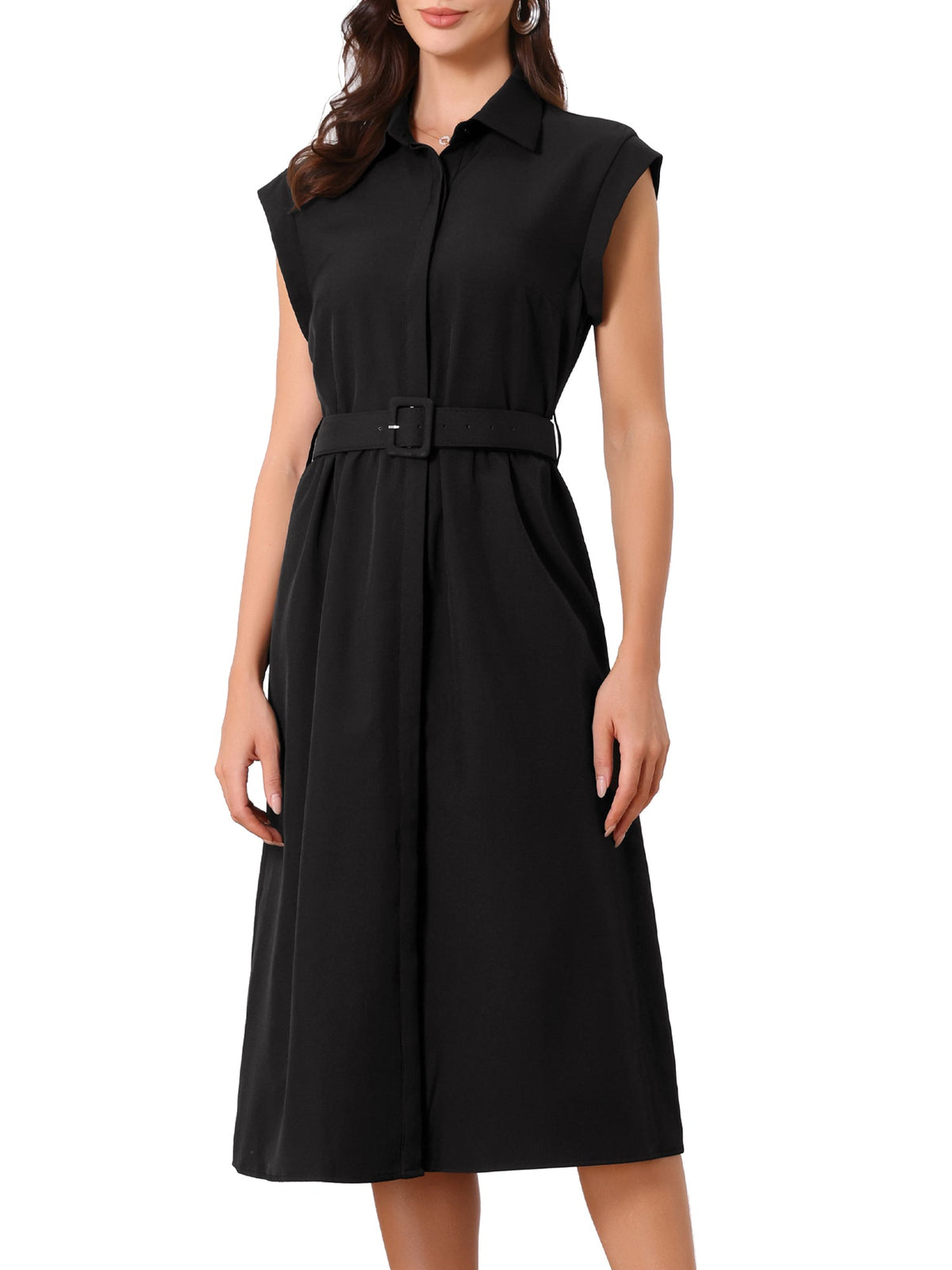 Lightweight Summer Short-Sleeve Dress