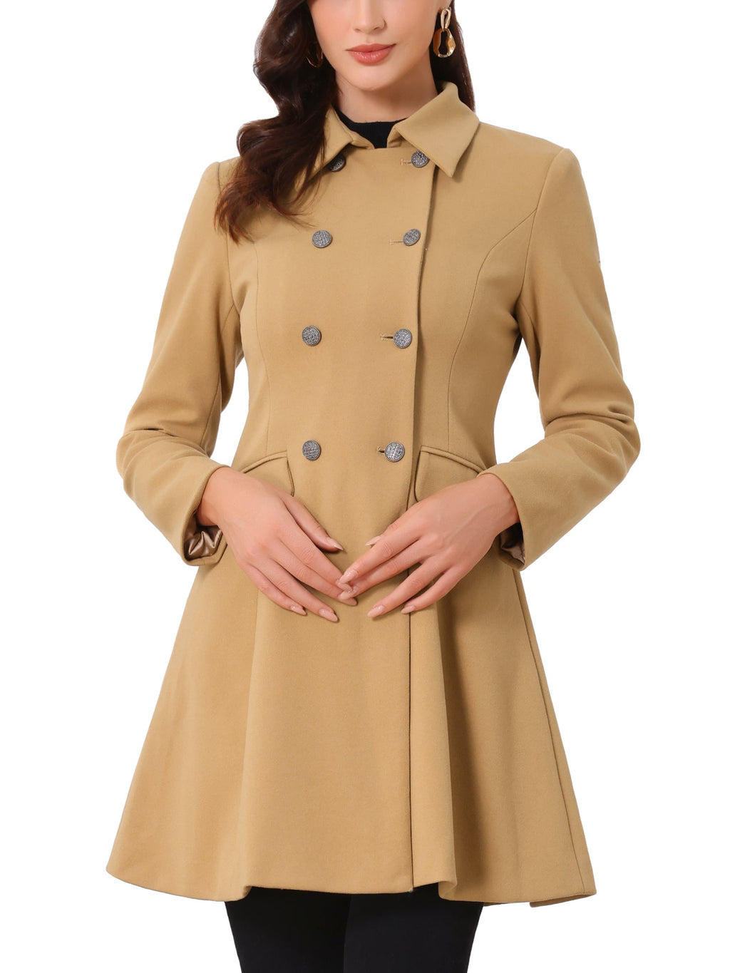 Smooth Machine-Wash Peacoat