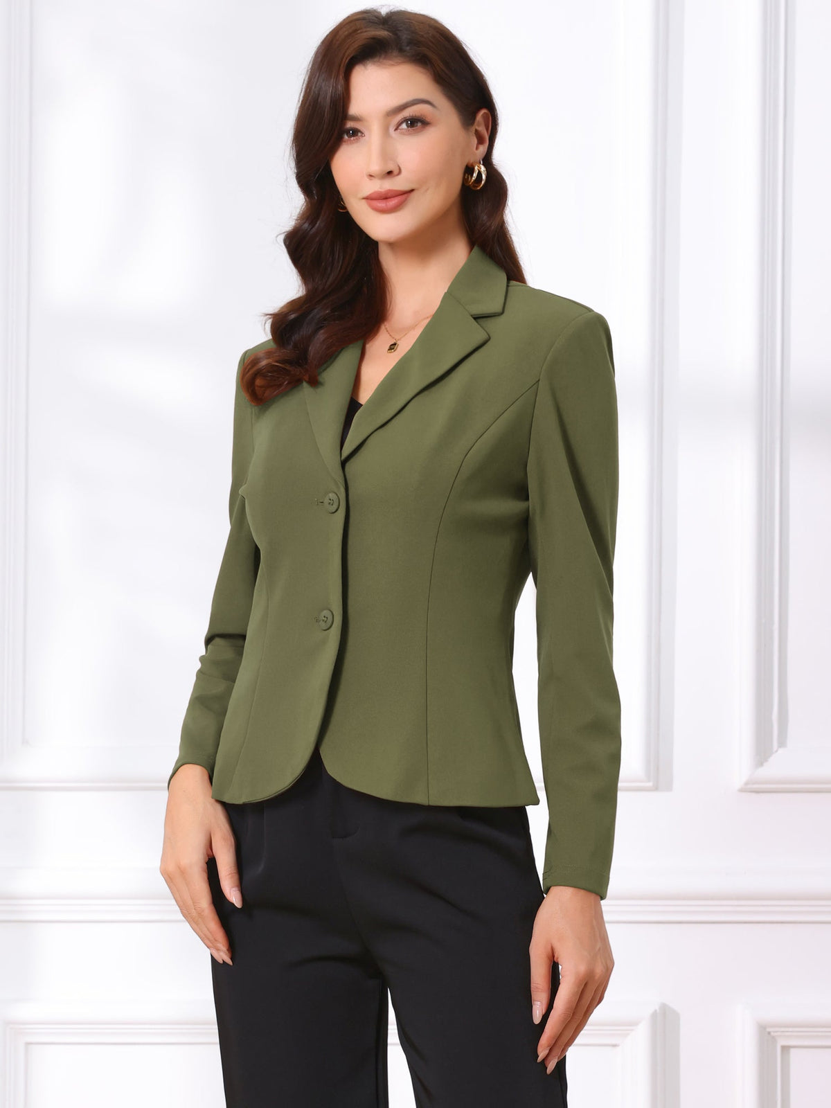 Lightweight Slim Mid Blazer
