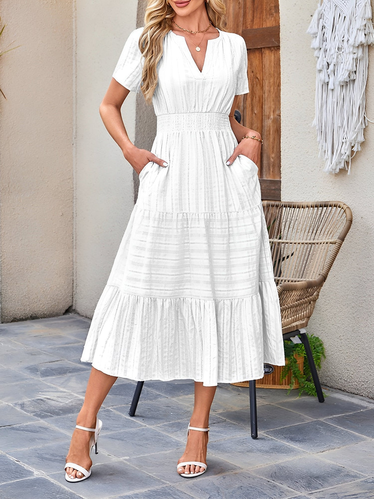 Cotton Shell Polyester Lined Dress