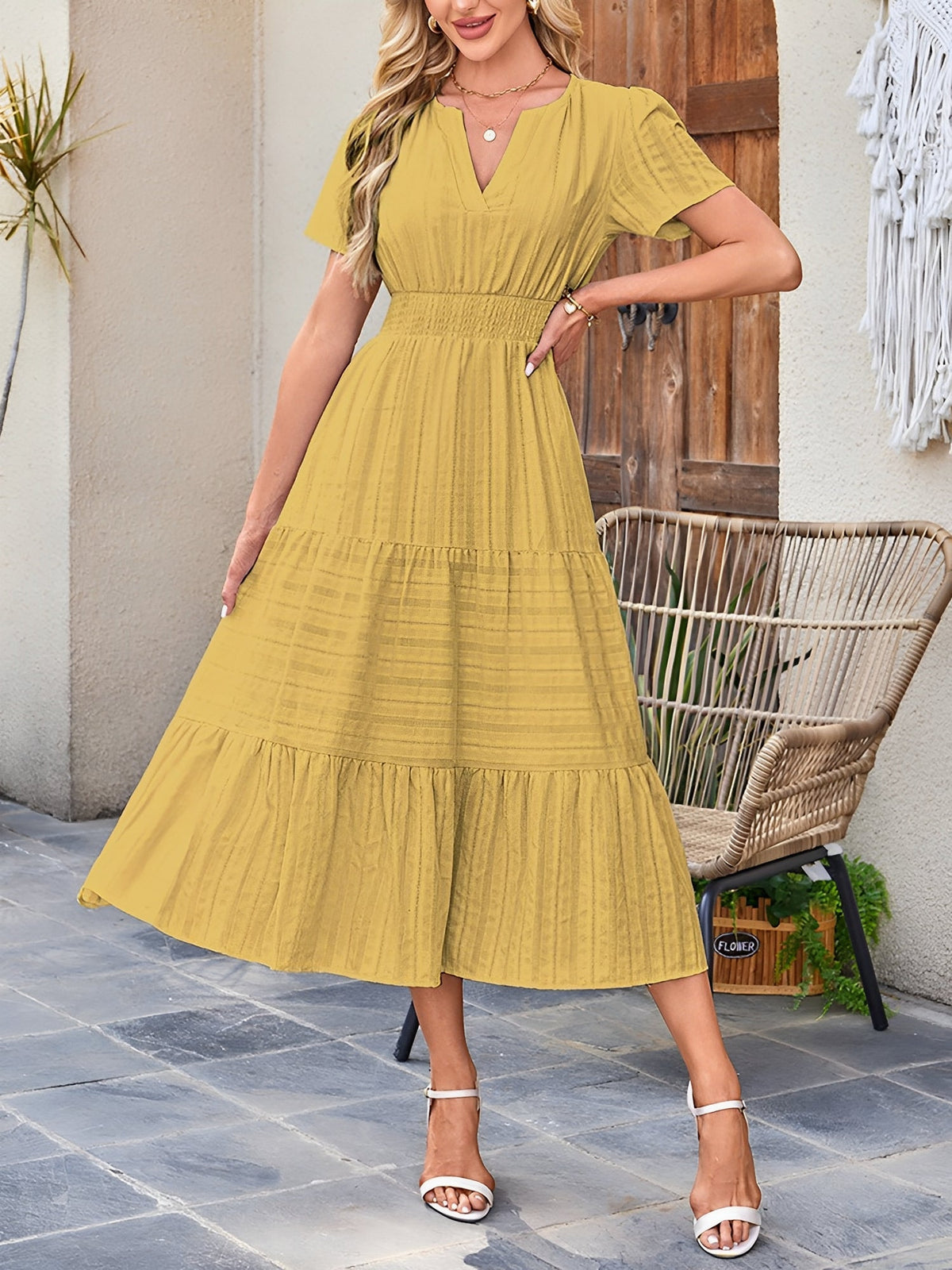 Cotton Shell Polyester Lined Dress