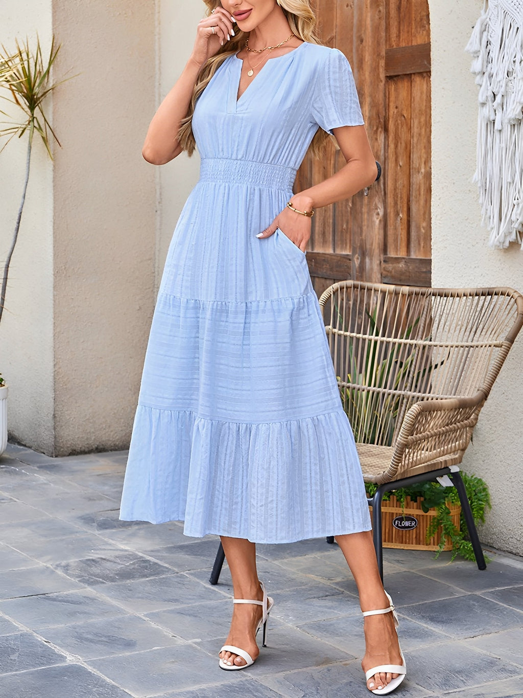 Cotton Shell Polyester Lined Dress