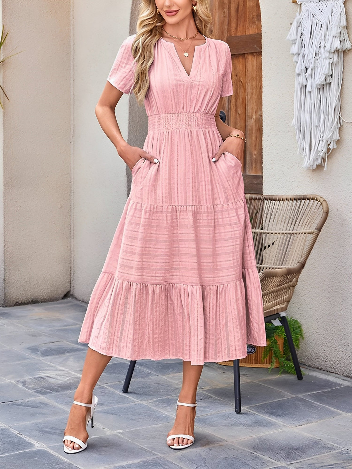 Cotton Shell Polyester Lined Dress