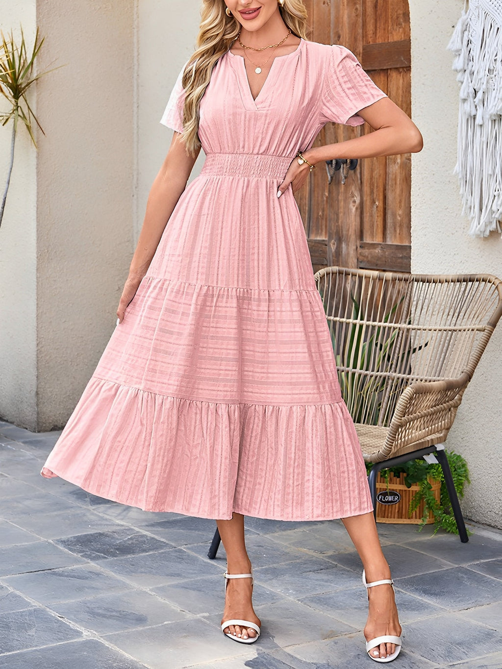 Cotton Shell Polyester Lined Dress