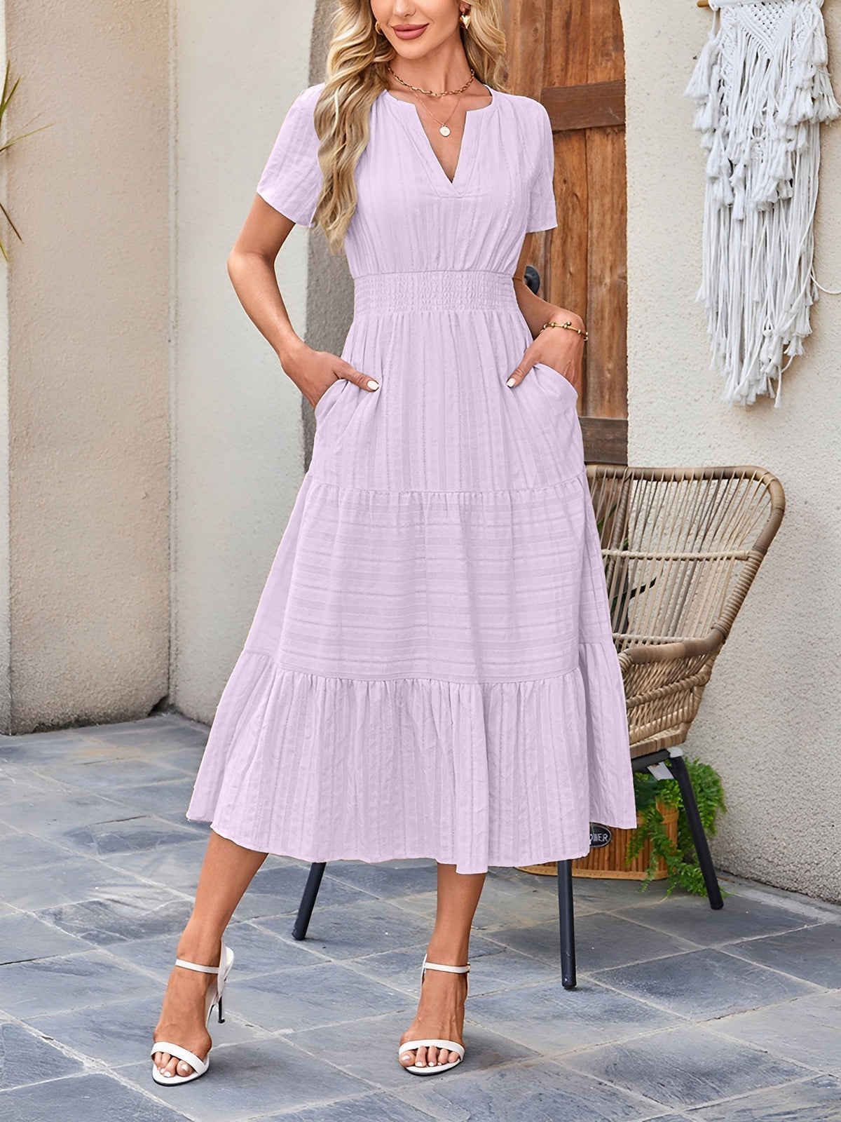 Cotton Shell Polyester Lined Dress