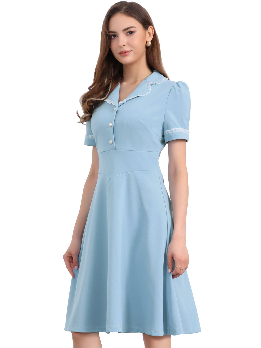 Spandex Casual Daytime Dress