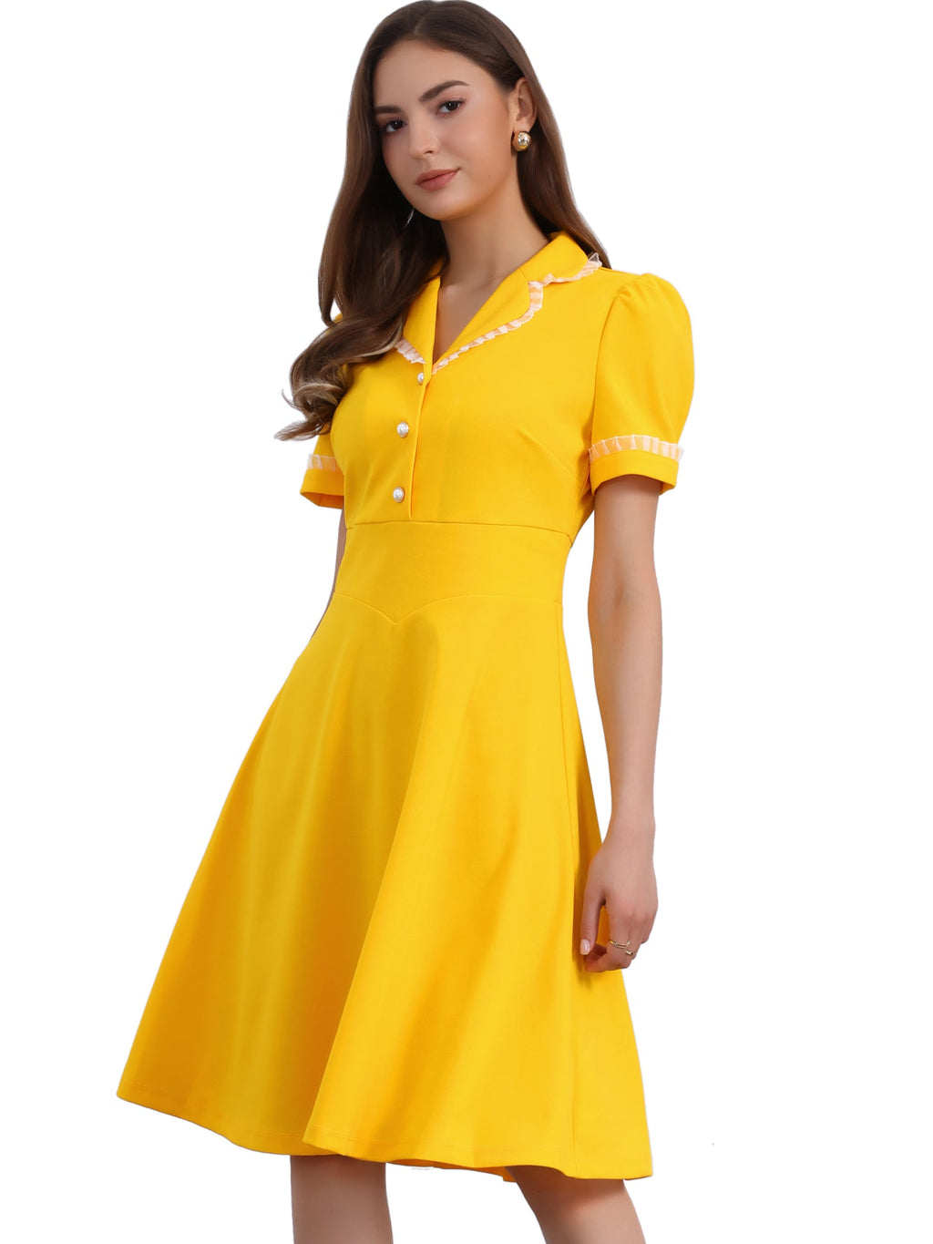 Spandex Casual Daytime Dress