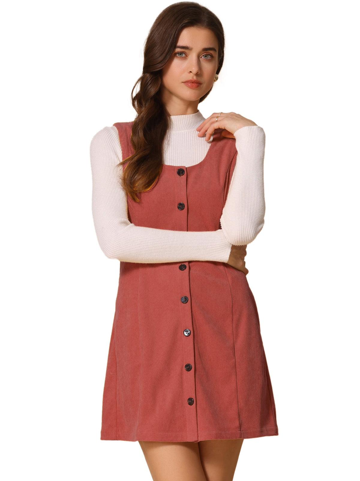 Scoop Neck Sleeveless Dress