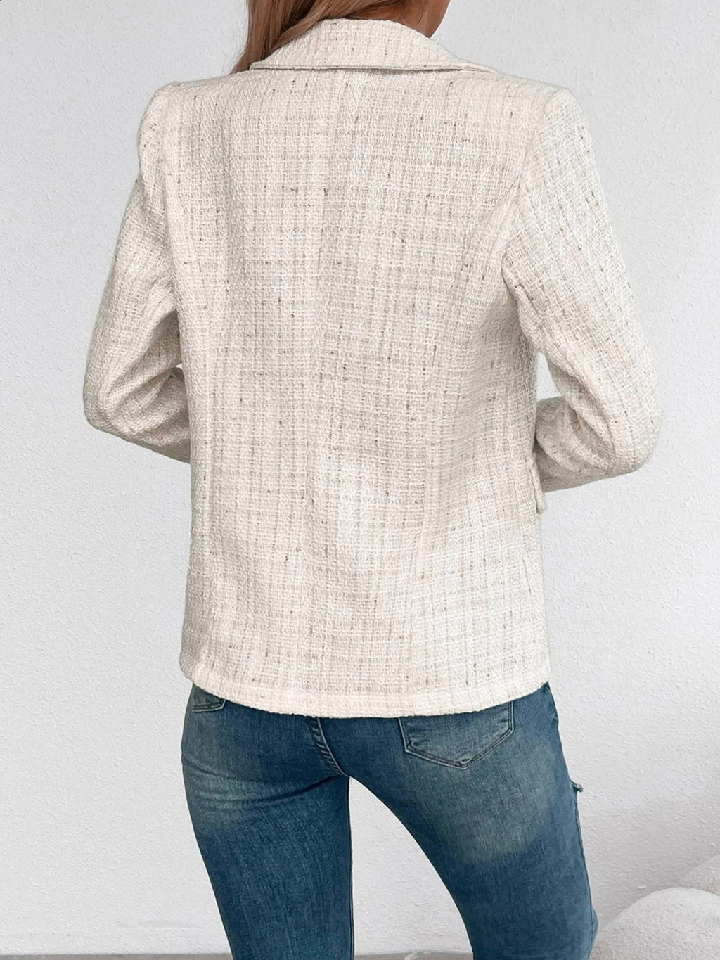 Classic Tweed Work Blazer