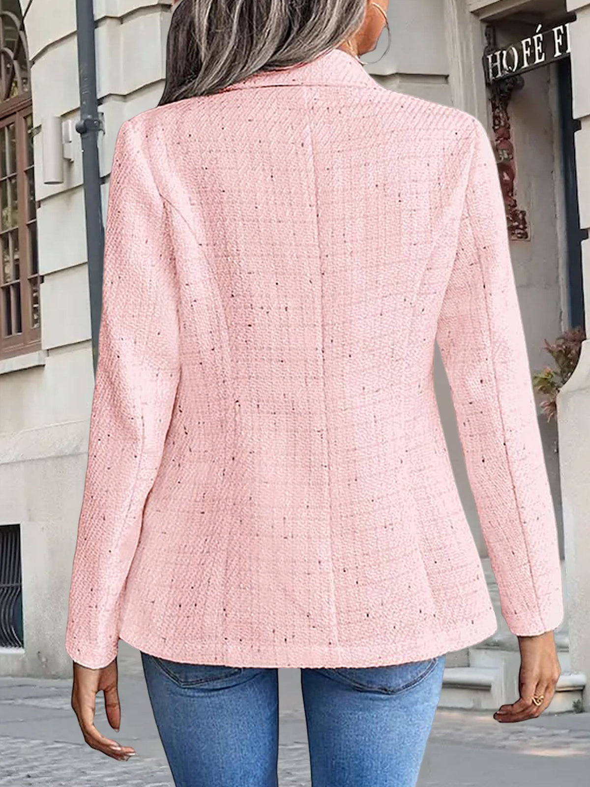 Classic Tweed Work Blazer