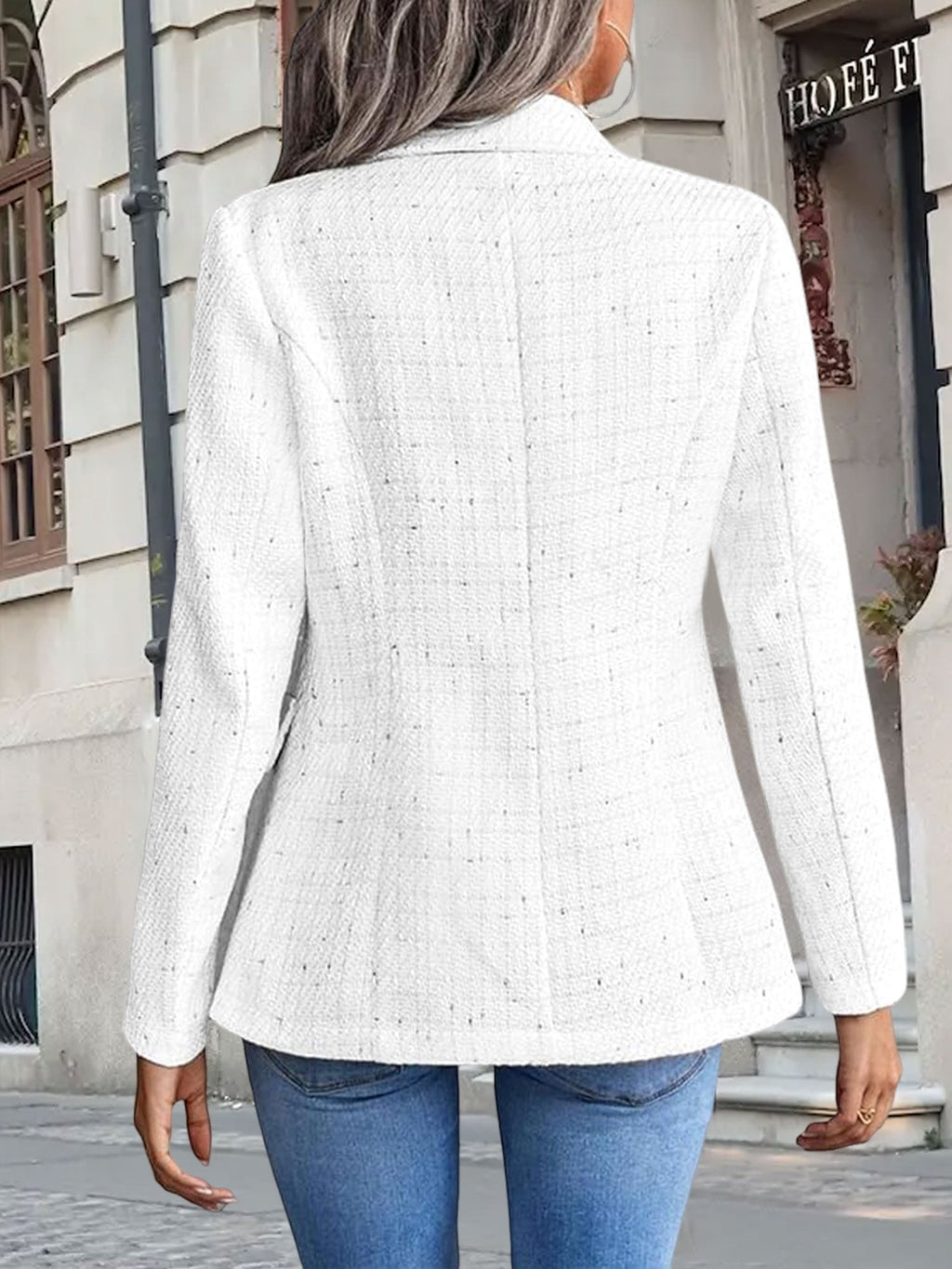 Classic Tweed Work Blazer