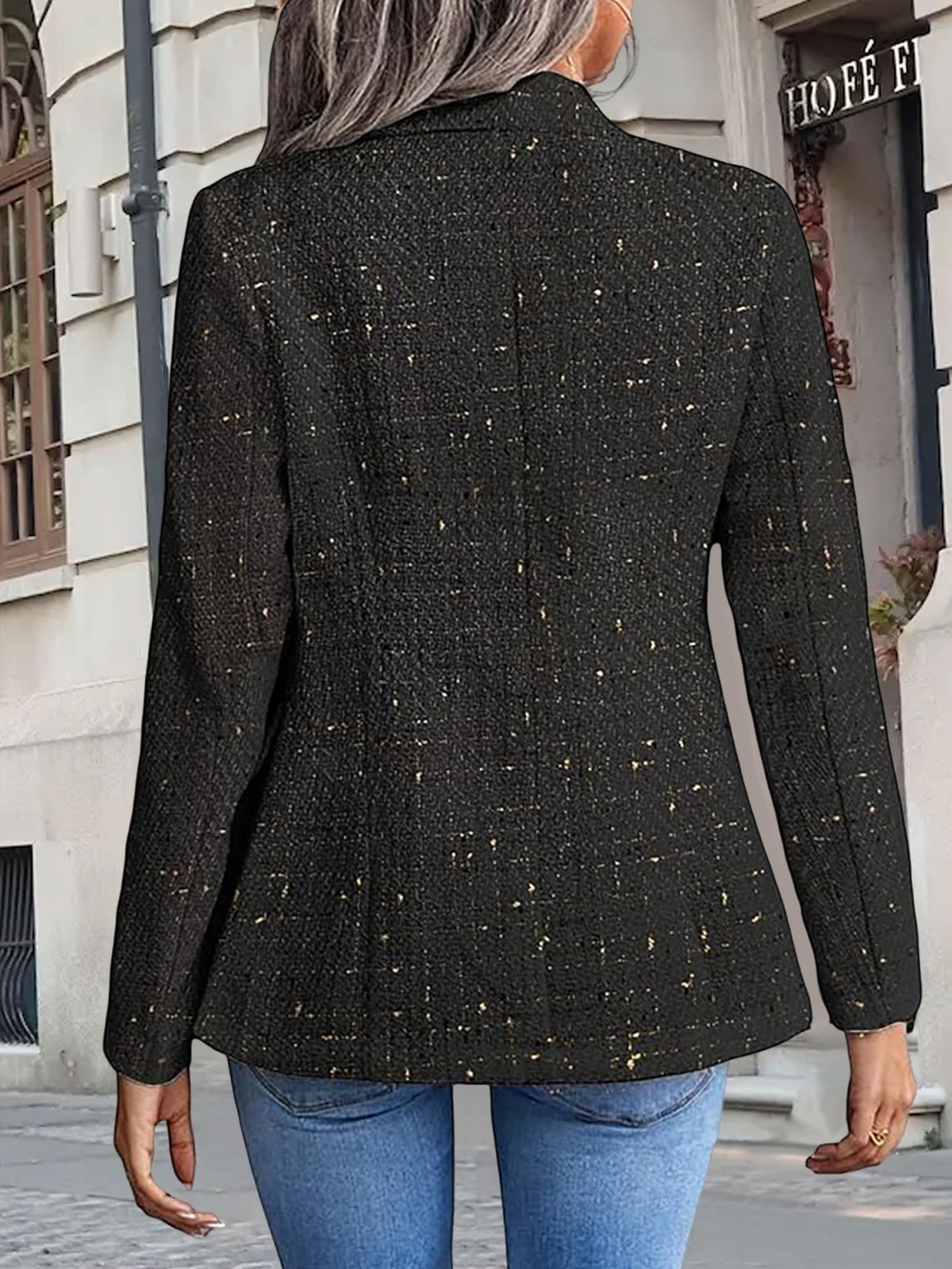 Classic Tweed Work Blazer