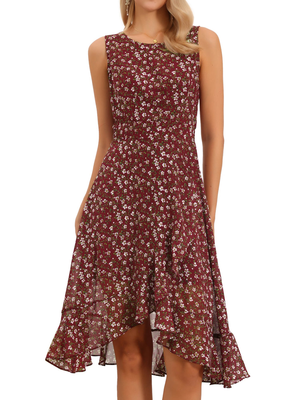 Lightweight Summer Floral Dress