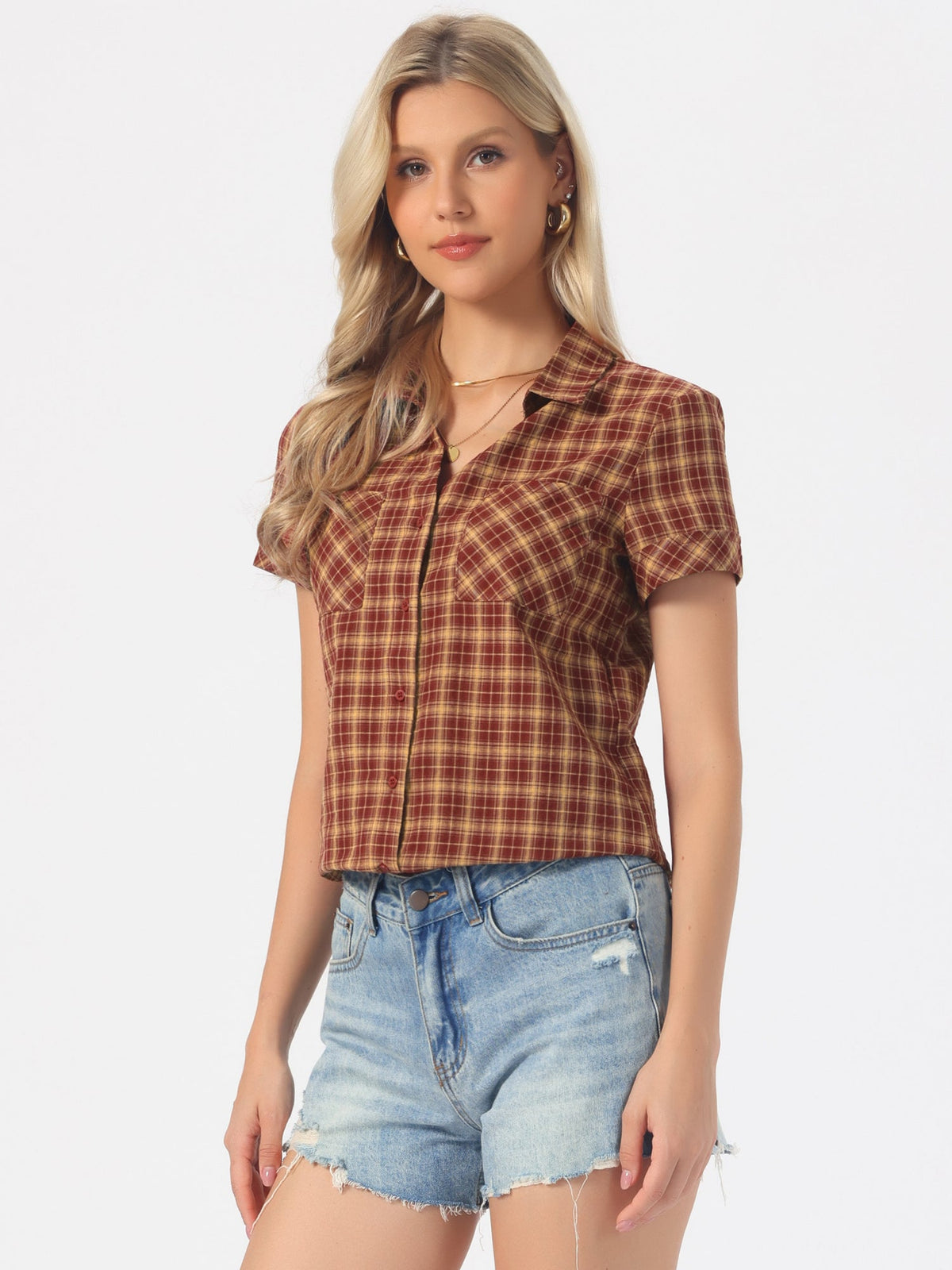 Lightweight Flannel Short Sleeve