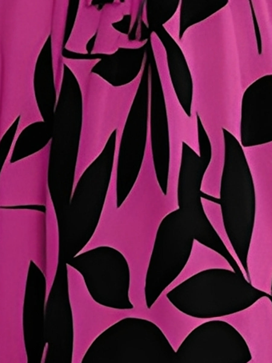 Summer Print Leopard Dress