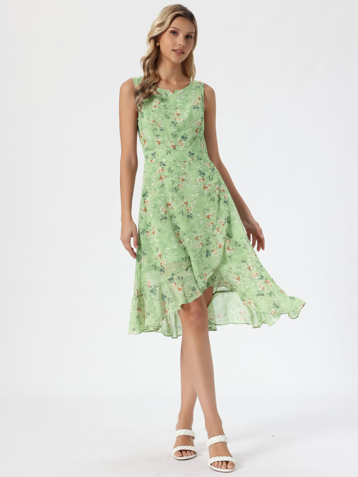 Lightweight Summer Floral Dress