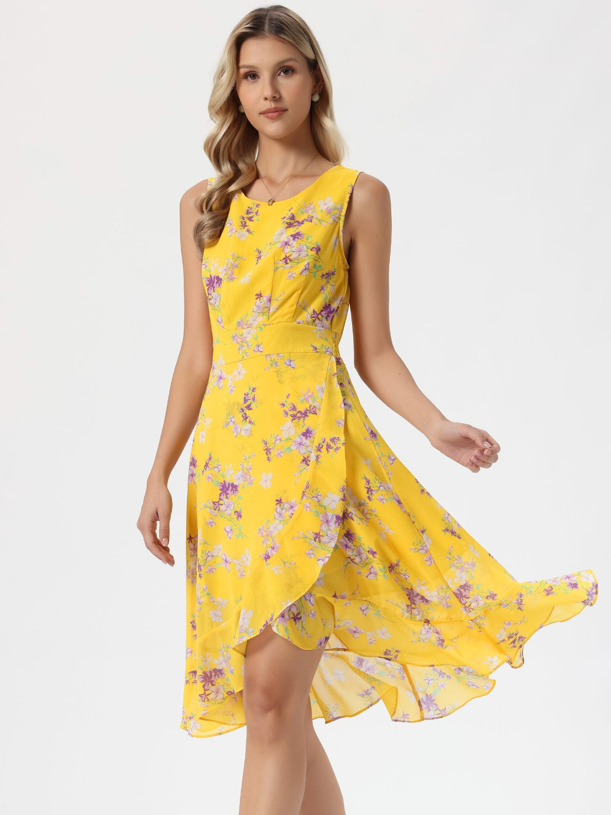 Lightweight Summer Floral Dress